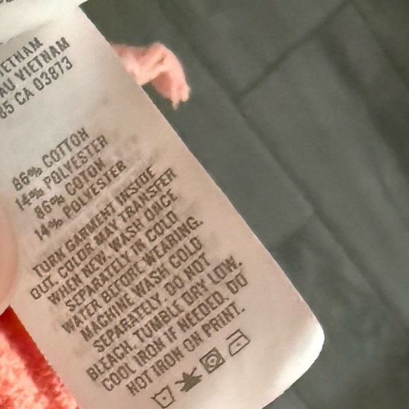 Aerie|Vibrant Coral crewneck sweater in oversized fit•••loungewear style,boxy - Picture 14 of 14